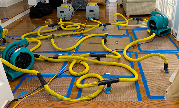Professional Burst Pipe Water Damage technician working in Douglasville, GA